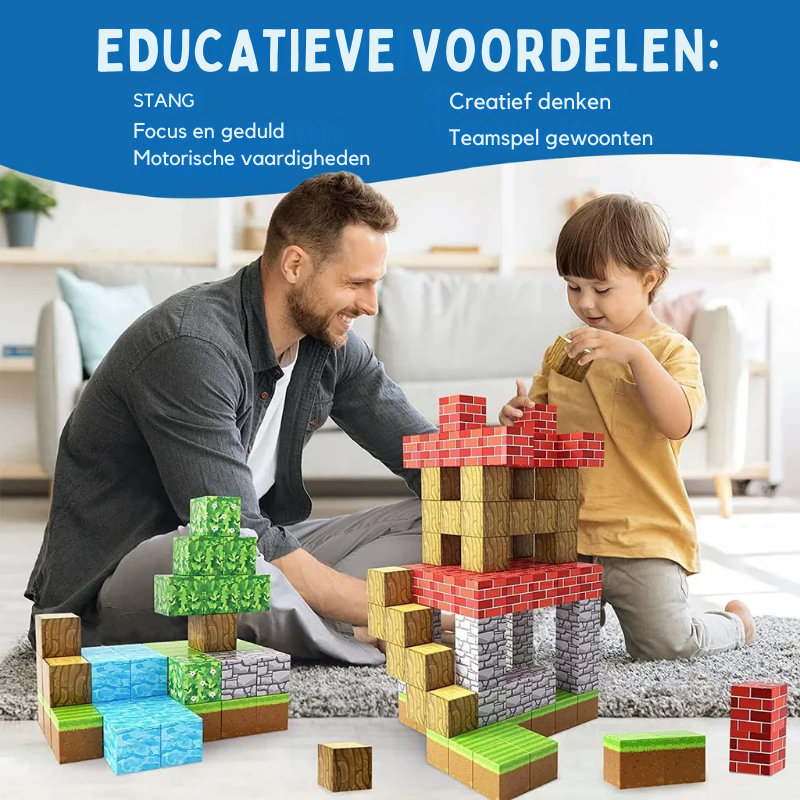 Meilou - magnetische bouwstenen