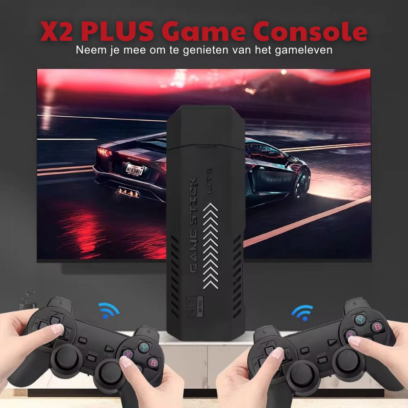 Game Stick retro console - meer dan 20.000 spellen!