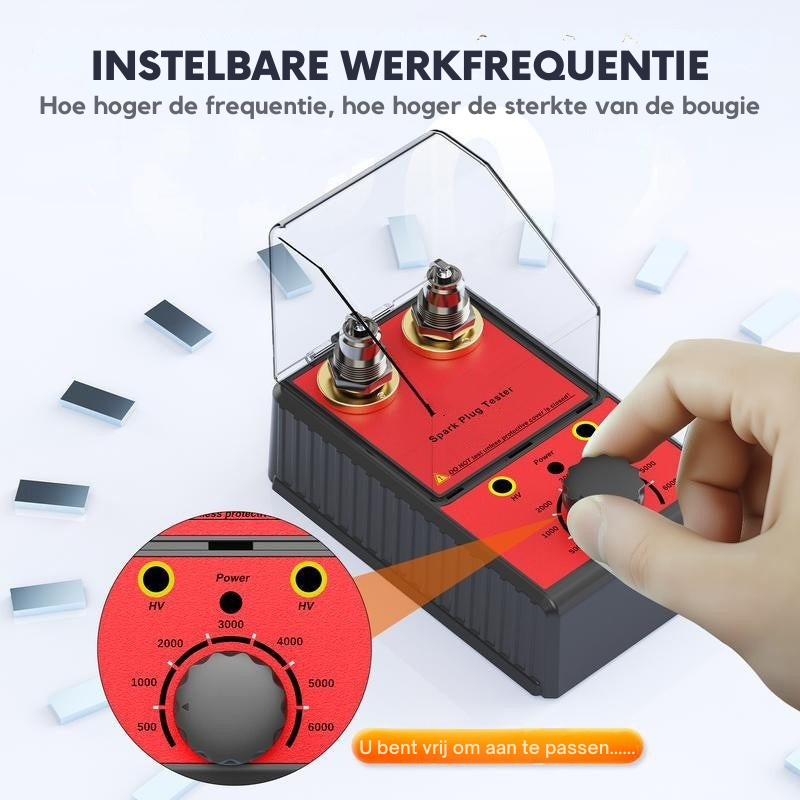 ⚡Demi - tijdelijke aanbieding - bougietester met dubbel testgat