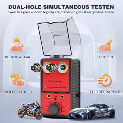 ⚡Demi - tijdelijke aanbieding - bougietester met dubbel testgat