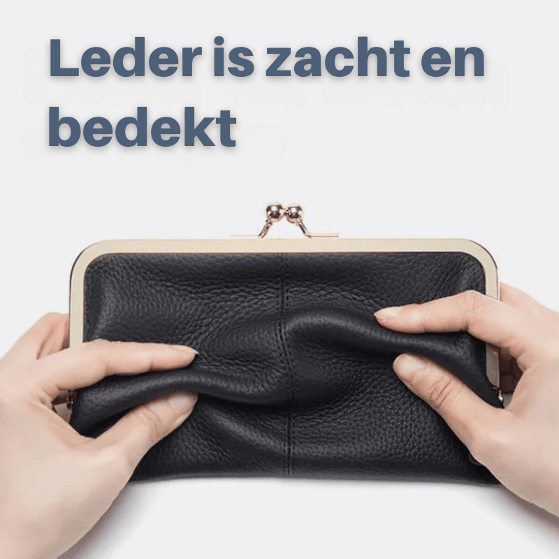 Lederen portemonnee met veel ruimte