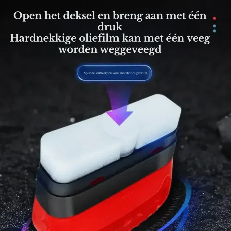 Olieafstotende film voor autoruiten