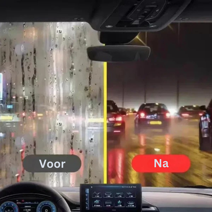 Olieafstotende film voor autoruiten