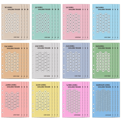 100 enveloppen spaar challenge