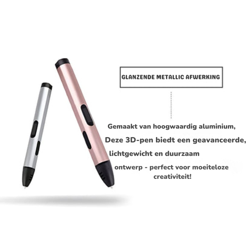 "4de Generatie" 3D kleurpen | 3D printing Pen