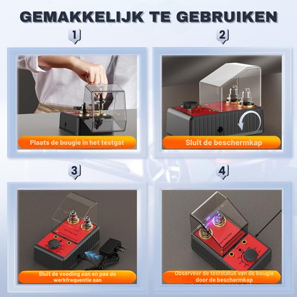 ⚡Demi - tijdelijke aanbieding - bougietester met dubbel testgat