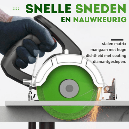 DiamondCut™ - diamantblad voor het snijden van glas en keramiek