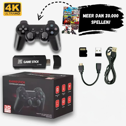 Game Stick retro console - meer dan 20.000 spellen!