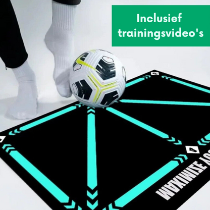 Professioneel voetenwerk trainingsmat + trainingsvideo