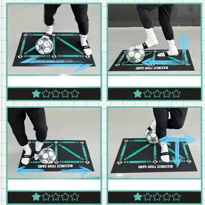 Professioneel voetenwerk trainingsmat + trainingsvideo