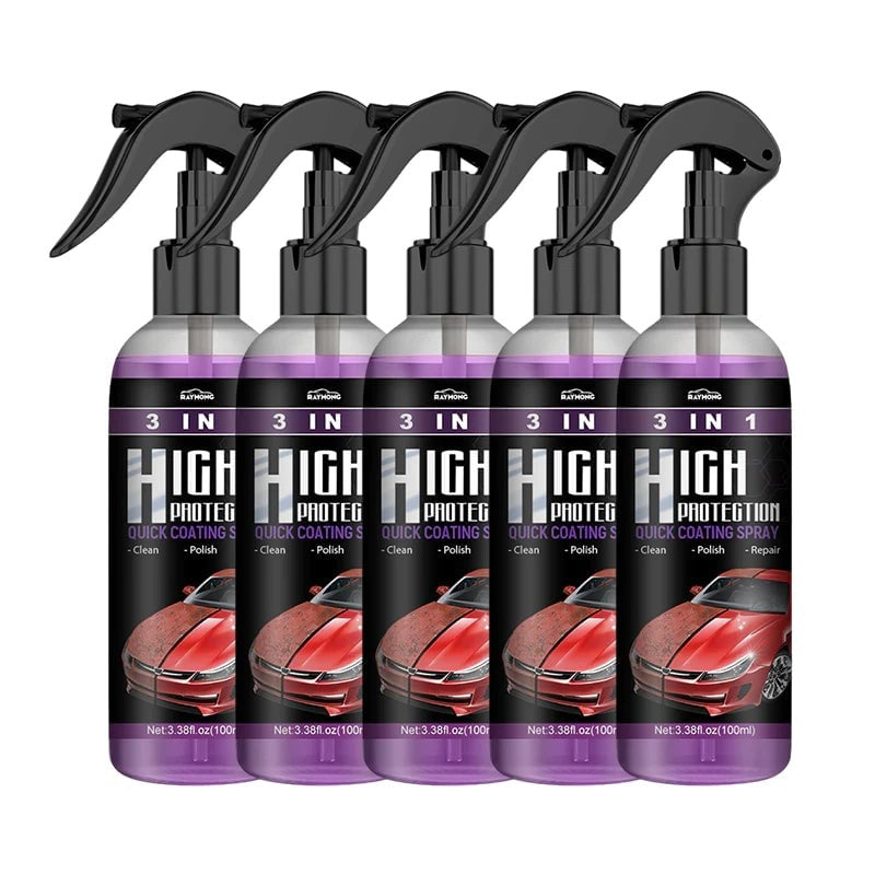 3-in-1 snelle autolakspray met h-j bescherming