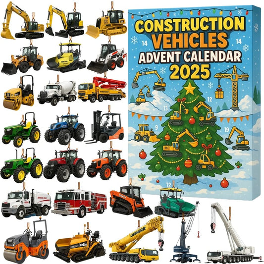 Adventskalender voor bouwmachines 2025