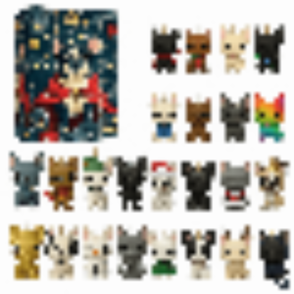 🌲 Kerstcadeau – 2025 Grappige Honden Adventskalender