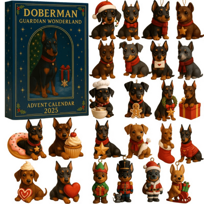 🌲 Kerstcadeau – 2025 Grappige Honden Adventskalender