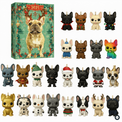 🌲 Kerstcadeau – 2025 Grappige Honden Adventskalender