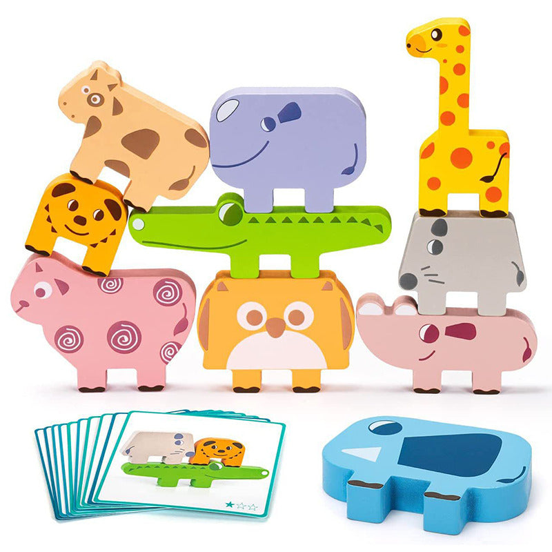 Animal stacking spel - stimuleer de zintuigen