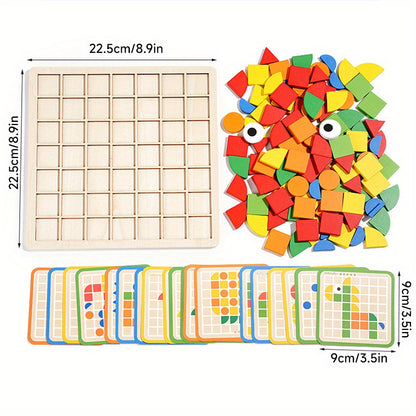 Mozaïek puzzel - spelend ontwikkelen