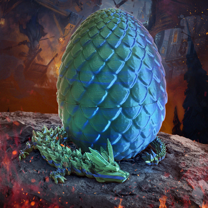 3d printed dragon egg