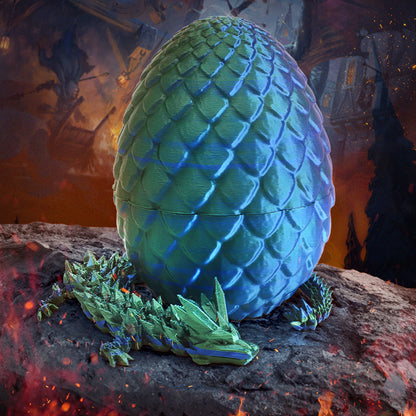 3d printed dragon egg