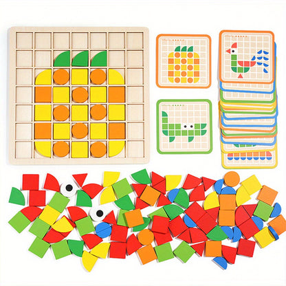 Mozaïek puzzel - spelend ontwikkelen