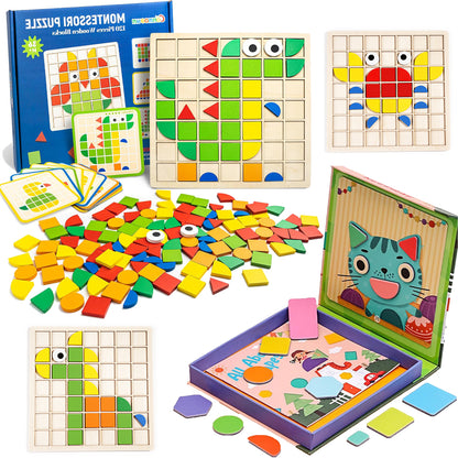 Mozaïek puzzel - spelend ontwikkelen