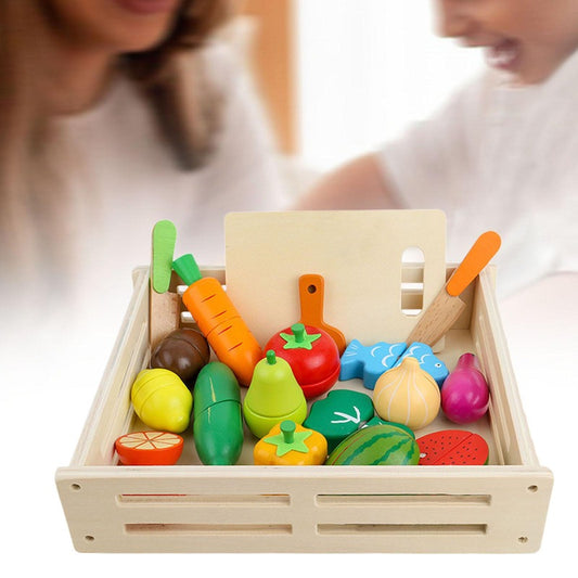 Meilou - educatief groente en fruit kistje