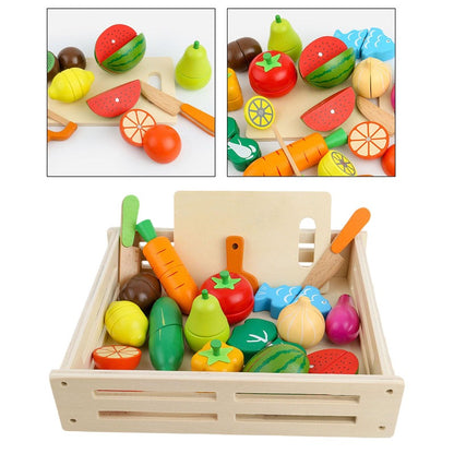 Meilou - educatief groente en fruit kistje