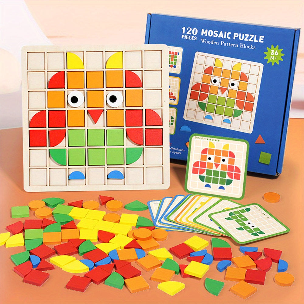 Mozaïek puzzel - spelend ontwikkelen