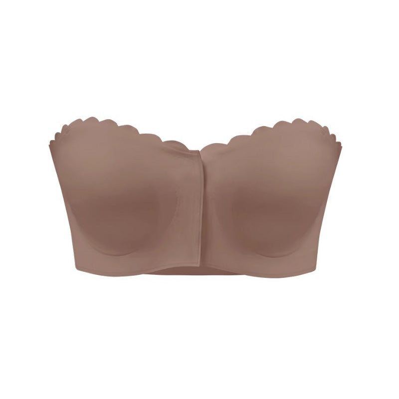 Strapless bh met effen print voor dames