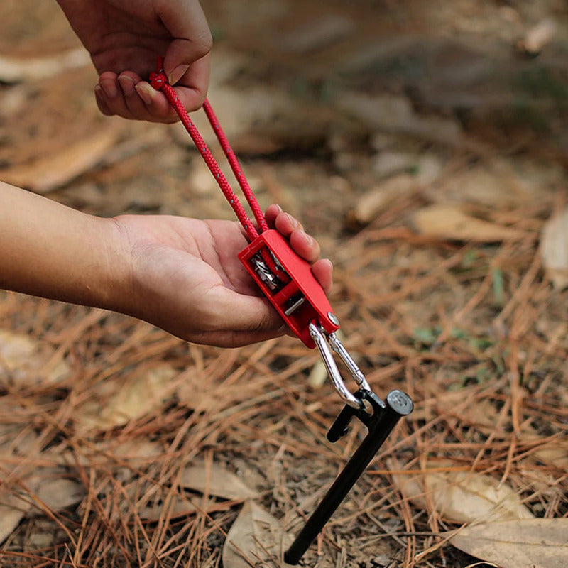 CampingRope - Campingtouw met verstelbaar katrol