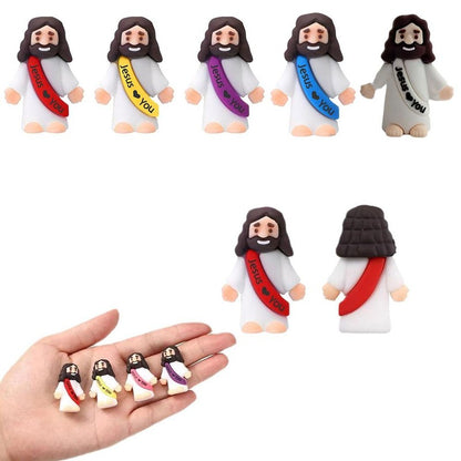 Mini Jezus met een boodschap