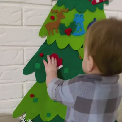 Vilten kerstboom | decoreer samen het huis🎄